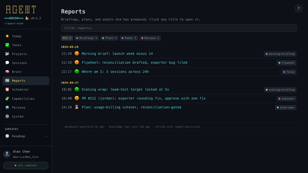 Reports